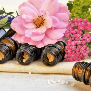 homeopathy medicine bottles.